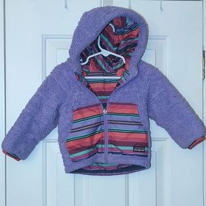 Patagonia Purple and Multicolor Kids Jacket